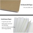 thumbnail image 2 of Spiral Graph Paper Notebook,B5 Grid Notebooks Piral Bound Journal, 2 of 5