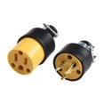 thumbnail image 4 of Lefu 1 Male & 1 Female Replacement Electrical Plug Ends 3 prong, Extension Cord, Etc, 4 of 9