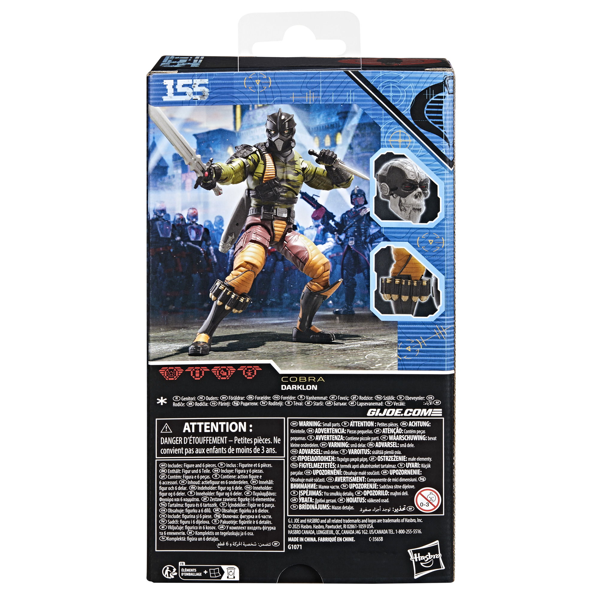 G.I. Joe Classified Series #155, Darklon