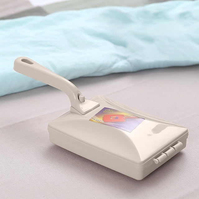 Household Double Roller Dusting Brush Carpet Cleaner Vacuum Sweeper | Clothes Lint Remover Bed Brush | Multifunction Furniture Fabric Cleaner for Sofa Couch Carpet Home