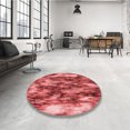 thumbnail image 4 of Ahgly Company Tapis Rectangulaire Lavable en Machine Rouge Transitionnel, 7 Pieds x 10 Pieds, 4 of 7