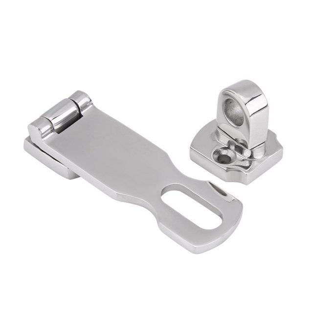 Qiilu Bateau en Acier Inoxydable Verrouillage de Verrouillage Anti-Rattle Hatch Attache 75MM, Verrouillage de Verrouillage de Verrouillage, Fixation de Verrouillage de Trappe