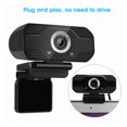 thumbnail image 3 of 1080P Desktop Computer Camera USB Online Class Webcam With Microphone PC Webcam USB Camera Computer Camera Drive Camera ,Easy to Operate, 3 of 7