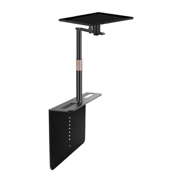 Bunblic Projector Stand Iron Bedside Sofa Projector Mount Base for Home Movies Stage Small Tripod Head
