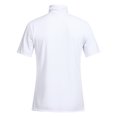 thumbnail image 4 of Birdeem Hommes Décontracté Printemps Été Uni Col Montant pour Amincissant Manches Courtes Col Roulé Hauts Blouse Chemises, 4 of 7