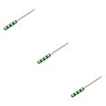 thumbnail image 1 of ZheElen Retractable Flagpole Compact And Lightweight Guiding And Displaying Banners green 3Set, 1 of 6