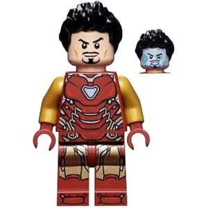 LEGO Marvel Super Héros Iron Man Mark 85 Armor cheveux noirs Minifigure de 76192