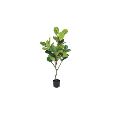 Arbre de Violon Artificiel Réaliste de 135 cm – 56 Feuilles – Plante Tropicale de Sol avec Pot de Qualité Supérieure et Toucher ultra Naturel – Déco pour la Maison, le Bureau, l'Hôtel Ou un Commerce