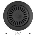 thumbnail image 2 of Color-Coordinated Metal Disposal Flange - Anthracite, 2 of 3