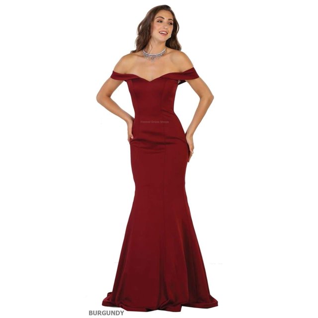Robe de Demoiselles d'Honneur Longue
