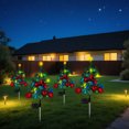thumbnail image 3 of Christmas Decorative Garden Lights Christmas Tree LED Solar Lights Courtyard Decoration LED Lights Garden Courtyard Decoration Smart Light Bulbs That Work with 100w Lamp for Living Room Modern Outdoor, 3 of 3