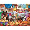 thumbnail image 3 of Buffalo Games - Dog Days - Pizza Time Pups - 750 Piece Jigsaw Puzzle, 3 of 5