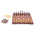 thumbnail image 3 of Rustik Pliable jeu d`Échecs et de Dames, 3 of 4