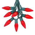 thumbnail image 1 of Novelty Lights 25 Foot Red C9 LED Outdoor Christmas String Light Set, 1 of 6