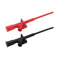 thumbnail image 2 of Testing Probe Hook Clip, Insulated Protection 1000V 10A Flexible Test Clips Short Circuit Protections PA+Copper+Stainless Steel  For Automatic Repairs, 2 of 8