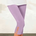 thumbnail image 2 of FNFYFH Liquidation Capri Leggings pour Femmes Noir Extensible Taille Haute Yoga Capri 2025 Femmes Coupe Ajustée Confortable Legging d'Entraînement Course Randonnée Doux Confortable Bas Athlétiques,P-3TG, 2 of 6