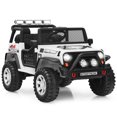 thumbnail image 1 of Patiojoy Kids Ride on Truck 12V Electric Truck w/Remote Control Battery Powered Ride on Toy Car White, 1 of 6
