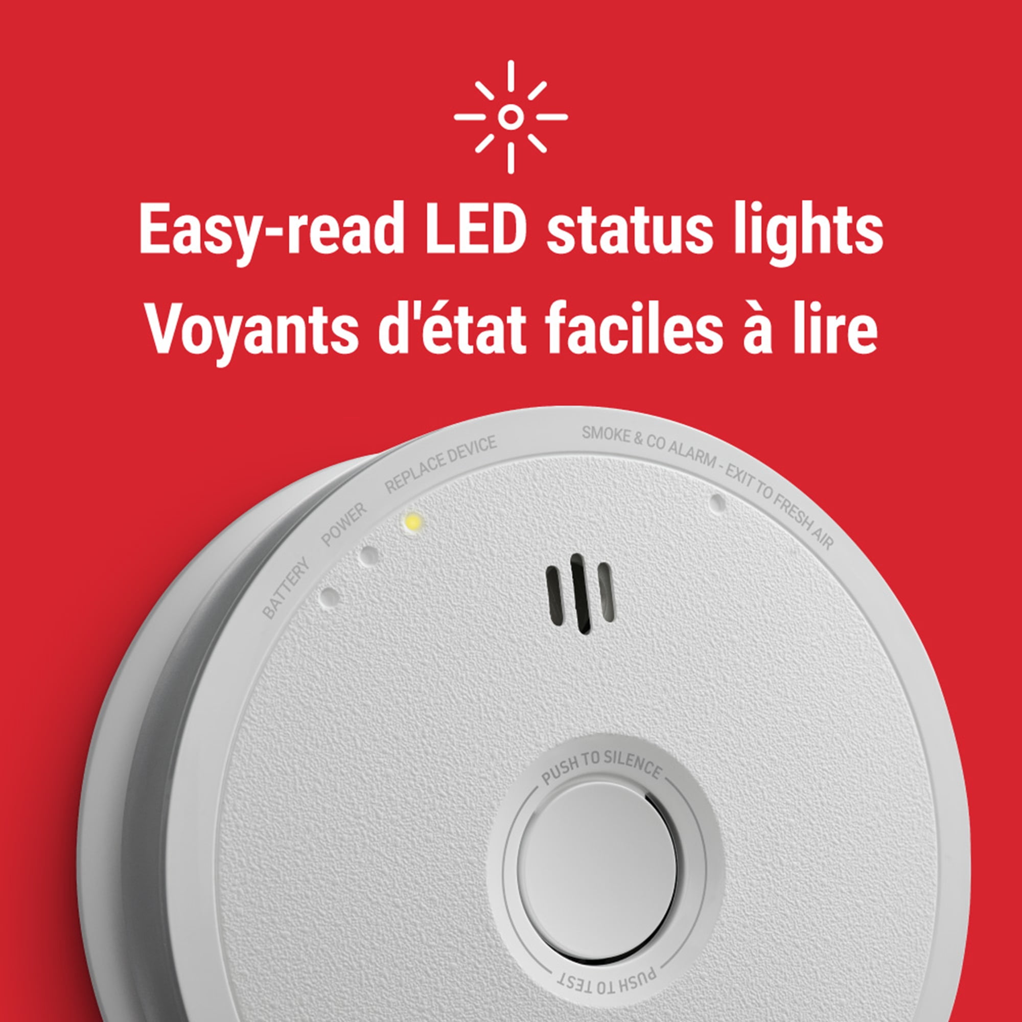 First Alert Battery Operated Combination Smoke & Carbon Monoxide Alarm SC2-B01A-T