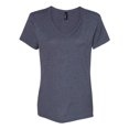 thumbnail image 4 of Hanes T-Shirt à Col en V Nano-T pour Femmes, G, Charbon Chiné, 4 of 4