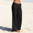 thumbnail image 2 of Yuyuzo Combinaison Courte d'Été Sans Manches pour Femme, Lin, Bretelles Spaghetti, Boho Plage, Ajustable,, 2 of 7