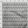 thumbnail image 2 of oneOone Cotton Silk Fabric Ogee Ikat Print Fabric BTY 42 Inch Wide, 2 of 4