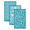 thumbnail image 1 of Rongfmy 3 Pcs Pochoirs en Argile pour Écran de Soie, Kit d'Impression Réutilisable, Soie, 1 of 9