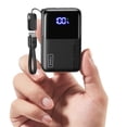 thumbnail image 1 of INIU Mini Power Bank, Small 45W PD Portable Charger, 10000mAh USB C in&Out Fast Charging Pocket Size Battery Pack, Travel Essentials Powerba, 1 of 7