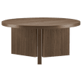 thumbnail image 1 of Bouclair table Ronde Noyer Noyer, 1 of 2