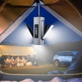 thumbnail image 2 of Bowayaoa Telescopic Folding Camping Light Rechargeable, 3-Mode Flashlight Outdoor Waterproof Hanging Lamp, Multifunctional Plastic LED Lantern with Hook for Tent Hiking Emergency, 2 of 7