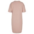 thumbnail image 2 of Build Your Brand Womens Organic Split Hem Oversized T-Shirt Dress, 2 of 4