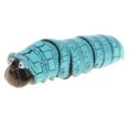 thumbnail image 2 of 4'' Realistic Infrared Remote Control Caterpillar Party Joke Scary Tricks Blue, 2 of 8