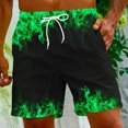 thumbnail image 1 of LSLJS Men's Impression Spéciale Flamme Beach Pantalon Décontracté Shorts Cadeaux for Men, 1 of 9