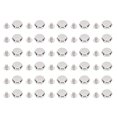 thumbnail image 2 of Hex Shaped Rivets Screws 30 Set, 12mm Zinc Alloy Metal Kit for Clothing, 2 of 7