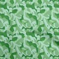 thumbnail image 1 of oneOone Tissu en Rayonne Vert Tissu Abstrait pour Robe Tissu Imprimé Tissu au Mètre 56 Pouces de Large, 1 of 4