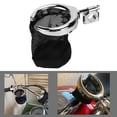 thumbnail image 4 of Motorcycle Cup Holder, Motorcycle Cup Holder Universal Aluminium Alloy Replacement For 25mm Handlebar, 4 of 8