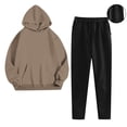 thumbnail image 4 of Yuyuzo Lot de 2 Pantalons de Jogging Taille Haute pour Femmes Automne avec Poches, 4 of 7