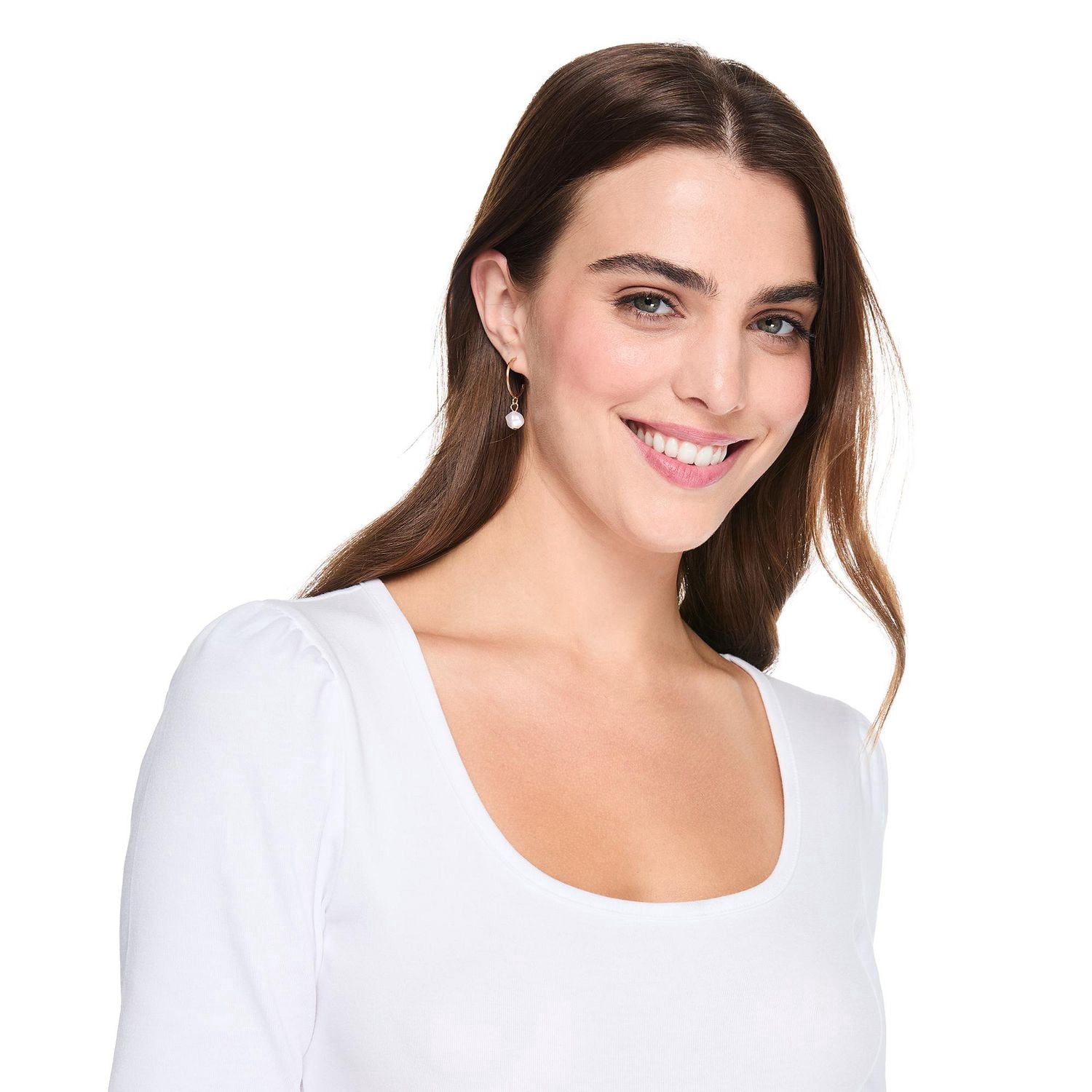 Haut à manches bouffantes George pour femmes