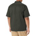 thumbnail image 2 of Dickies Mens Short-Sleeve Work Shirt, XL, Olive Green, 2 of 4
