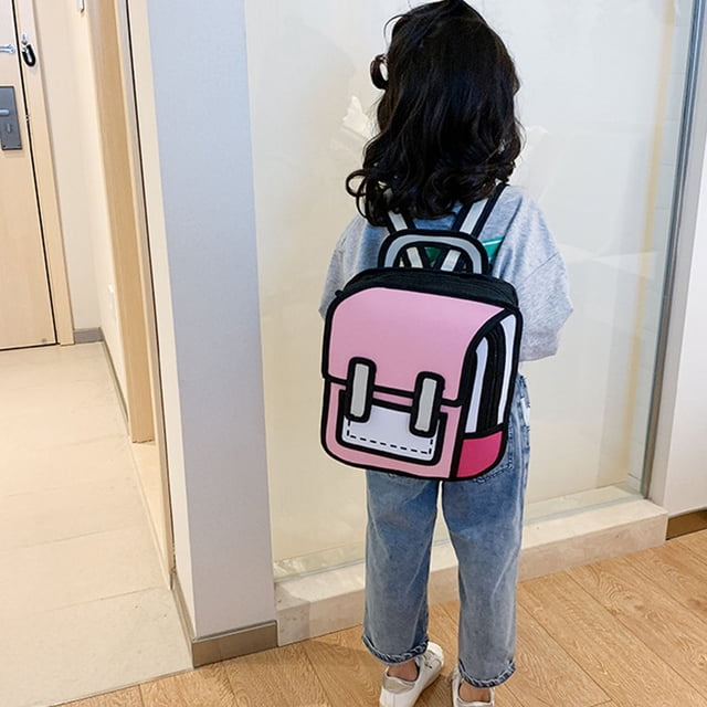 EGNMCR Pens Elementary School Students In The Beginning Of The School Season Large Capacity Backpack For Primary School Students New the backpack