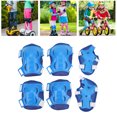 thumbnail image 3 of 6-Piece/Set Wheel Adjustable Knee Pads And Elbow Sliding Pads, Kids Knee Pads & Elbow Pads Set For 6-18 Years Old, 3 of 8