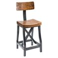 thumbnail image 1 of Tabouret de Bar avec Dossier Voir Ci-Dessous/ambre/graphite, 1 of 4