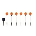 thumbnail image 2 of Ballon de Sport Solar Lampe de Sol - Guirlande Décorative d'Extérieur pour Jardin, 8 Modes Allumage/extinction Automatiques, Piquet de Sentier Résistant aux Intempéries, Éclairage de Pelouse, Orange, JKODE, 2 of 6