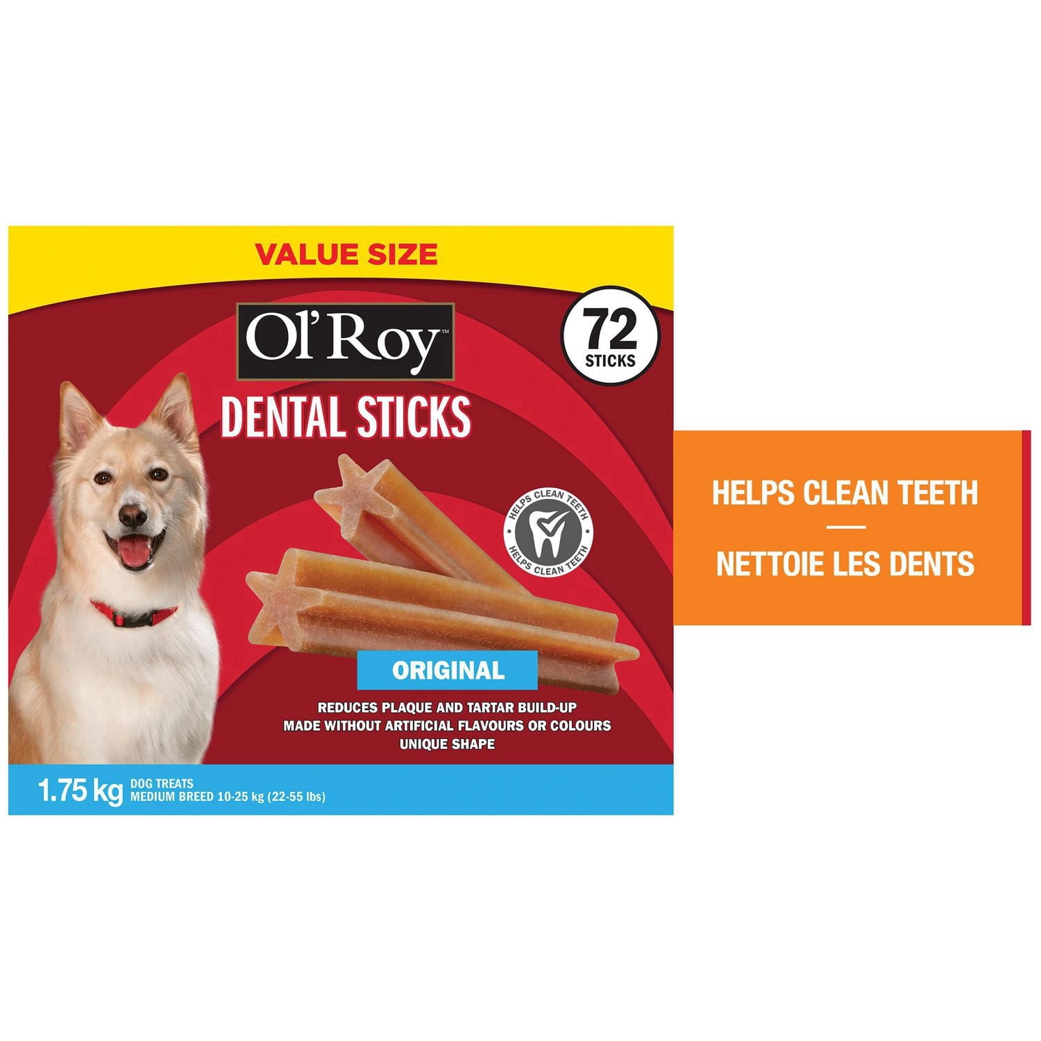 Ol’ Roy Original Dental Sticks Medium, Dental Treats