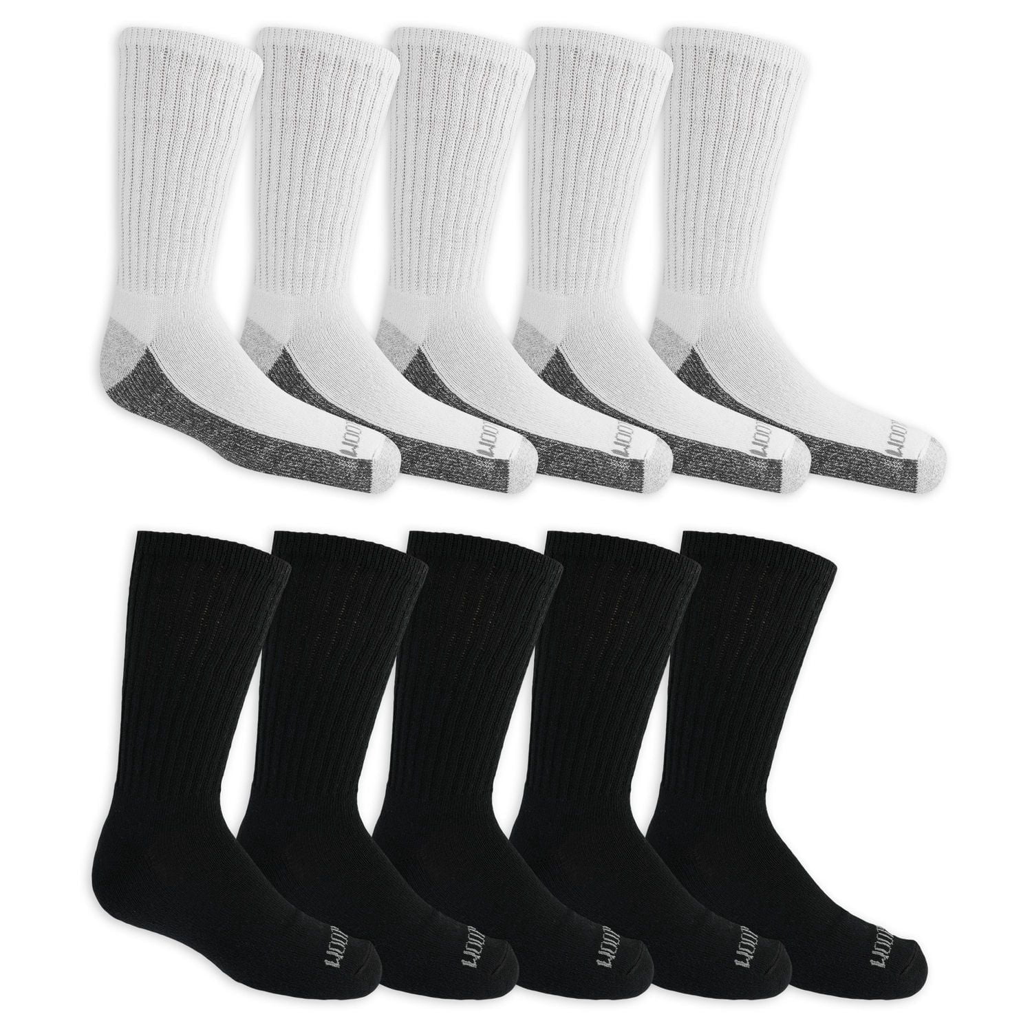 Chaussettes Fruit of the Loom Boys Dual Defense (lot de 10)
