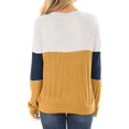 thumbnail image 3 of Tuniques à Manches Longues pour Femmes Sweat-Shirt Coupe Ample, 3 of 6