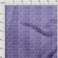 thumbnail image 3 of oneOone Popeline de Coton Tissu Violet Bleuté Jacobée Robe Florale Tissu Tissu Imprimé par la Cour 42 Pouces de Large, 3 of 4