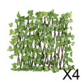 thumbnail image 2 of GROWTH TANK 4x Retractable Garden Fence Trellis Privacy Screen with Artificial Plant Outdoor, 2 of 7