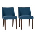 thumbnail image 1 of Chaises Nido Gain de Place Brun Moyen - Bleu (RTA) - Ensemble de 2, 1 of 9
