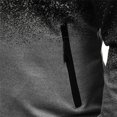 thumbnail image 5 of Qertyioot Hauts pour Hommes Mode Veste Décontractée Extérieur Manches Longues Manteau Chaud, 5 of 5