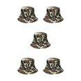thumbnail image 3 of Thinsony Polyester Breathable Fisherman Cap For Sun Protection And Comfort Sunscreen Fisherman Cap Hat Summer disruptive pattern1 58cm 5Set, 3 of 6